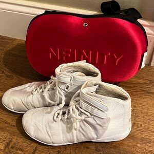 NFINITY White High-Top Cheer Shoes